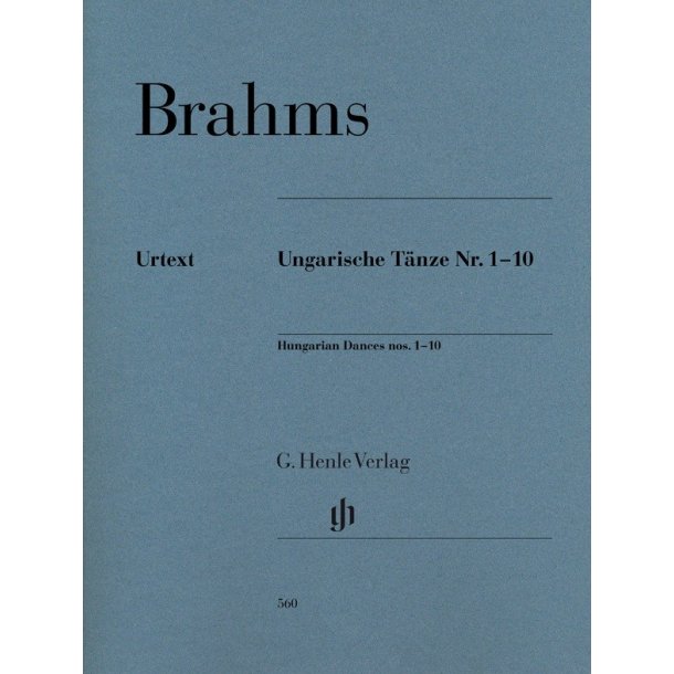 Johannes Brahms: Hungarian Dances Nos. 1-10
