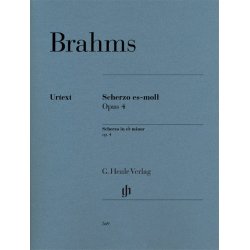 Johannes Brahms: Scherzo In E Flat Minor Op.4