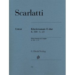 Domenico Scarlatti: Piano Sonata In E K.380 L.23 (Urtext)