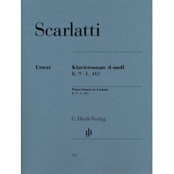 Domenico Scarlatti: Piano Sonata In D Minor K.9 L.413 (Urtext)