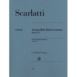 Scarlatti Domenico Selected Piano Sonatas Volume Iv Pf Urtext Bk