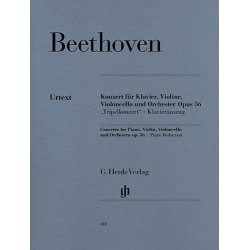 Ludwig van Beethoven: Concerto C major op. 56 for Piano, Violin, Violoncello and Orchestra [Triple Concerto]