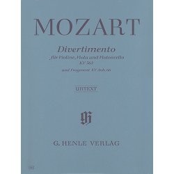 Wolfgang Amadeus Mozart: String Trio E flat major KV 563