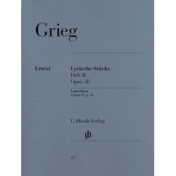 Edvard Grieg: Lyric Pieces Volume II Op.38