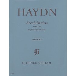 Franz Joseph Haydn: Streichtrios Heft III