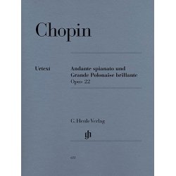 Frederic Chopin: Andante Spianato Und Grande Polonaise Brillante E Flat Op.22 (Henle Urtext Edition)