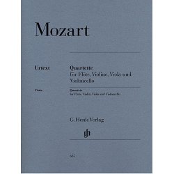 Wolfgang Amadeus Mozart: Quartette Fur Flote, Violine, Viola Und Violoncello