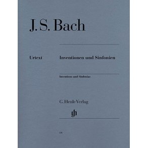 J.S. Bach: Inventionen Und Sinfonien (Urtext Edition)