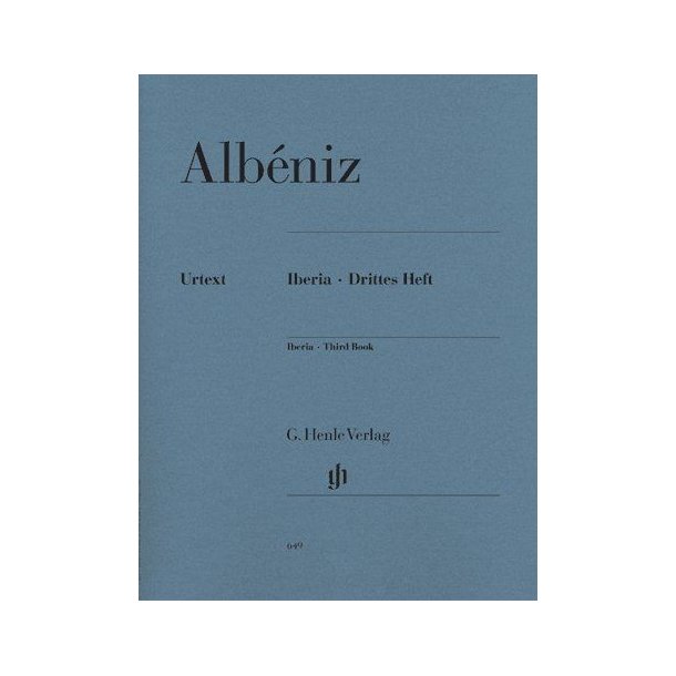 Isaac Alb&eacute;niz: Iberia - Third Book