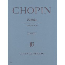 Frederic Chopin: Etude C Minor Op. 10 No. 12