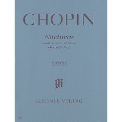 Frederic Chopin: Nocturne C Minor Op. 48 No.1(Henle Urtext Edition)