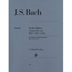 Johann Sebastian Bach: 6 Suites for Violoncello solo BWV 1007-1012