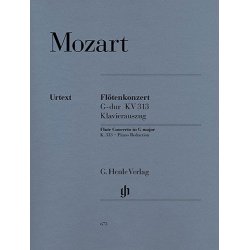 Wolfgang Amadeus Mozart: Concerto for Flute and Orchestra G major K.313 (Flute/Piano)