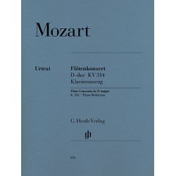 Wolfgang Amadeus Mozart: Concerto For Flute And Orchestra In D KV314 (Flute And Piano)