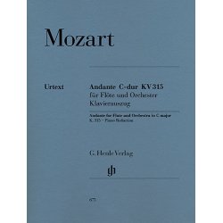 Wolfgang Amadeus Mozart: Andante for Flute and Orchestra C major KV 315