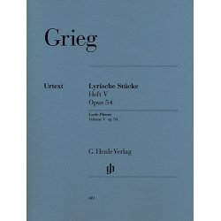 Edvard Grieg: Lyric Pieces Volume 5 Op.54