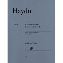 Franz Joseph Haydn: Concerto for Piano (Harpsichord) and Orchestra F major Hob. XVIII:3