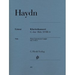 Franz Joseph Haydn: Concerto for Piano (Harpsichord) and Orchestra G  Hob. XVIII:4