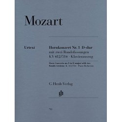 Wolfgang Amadeus Mozart: Concerto for Horn and Orchestra No. 1 D major KV 412/514