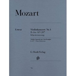 W.A. Mozart: Violin Concerto No.1 B Flat K.207 (Violin/Piano)