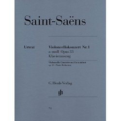 Camille Saint-Saens: Violoncello Concerto No.1 In A Minor Op.33