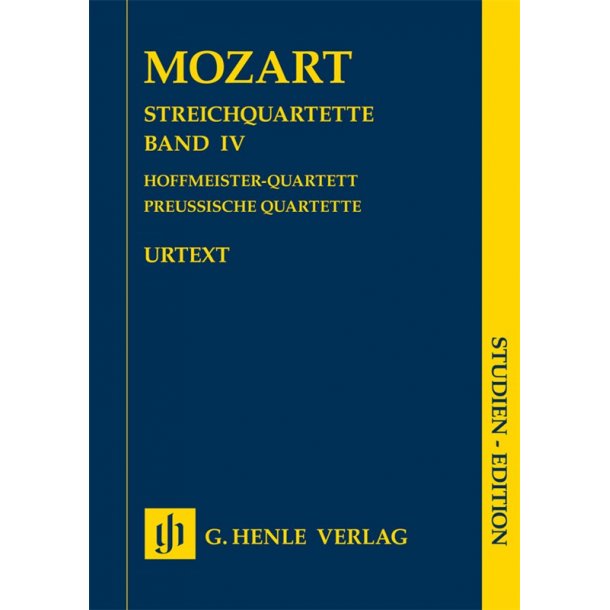 Wolfgang Amadeus Mozart: String Quartets, Volume IV
