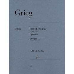 Edvard Grieg: Lyric Pieces - Volume VIII Op.65 (Henle Urtext Edition)