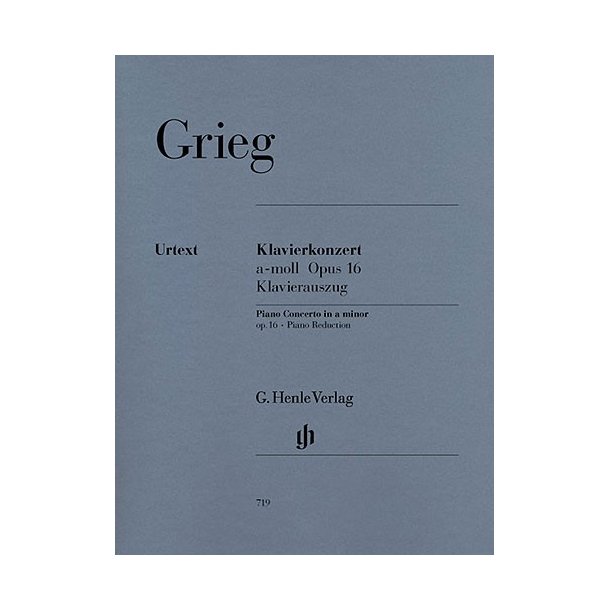 Edvard Grieg: Piano Concerto In A Minor Op.16 (2 Pianos)