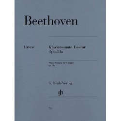 Ludwig Van Beethoven: Klaviersonate Es-Dur Op. 81a