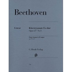 Ludwig Van Beethoven: Piano Sonata In E Flat Op.27 No.1 (Urtext Edition)