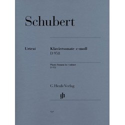 Franz Schubert: Piano Sonata In C Minor D.958 (Urtext Edition)