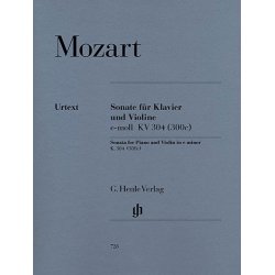 W.A. Mozart: Violin Sonata In E Minor K.304 (Henle Urtext Edition)