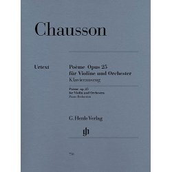Ernest Chausson: Pome For Violin And Orchestra Op. 25 (Violin and Piano)