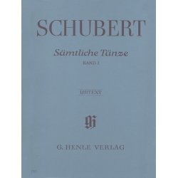 Franz Schubert: Samtliche Tanze Band I (Urtext)