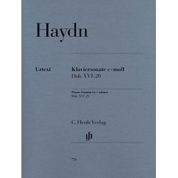 Franz Joseph Haydn: Piano Sonata In C Minor Hob. XVI:20 (Henle Urtext Edition)