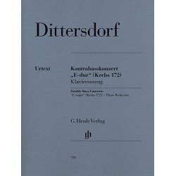 Karl Ditters von Dittersdorf: Double Bass Concerto in "E major" Krebs 172