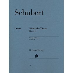 Franz Schubert: Complete Dances - Volume II (Henle Urtext Edition)