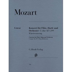 Wolfgang Amadeus Mozart: Concerto for Flute, Harp and Orchestra C major KV 299 (297c)