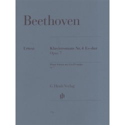 Ludwig Van Beethoven: Piano Sonata No.4 in Eb Major Op.7 (Henle Urtext)