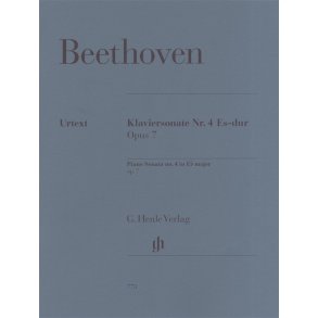 Ludwig Van Beethoven: Piano Sonata No.4 in Eb Major Op.7 (Henle Urtext)