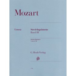 W.A. Mozart: Streichquintette Band III - Urtext (Score/Parts)