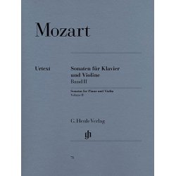 W.A. Mozart: Violin Sonatas - Volume 2 (Urtext Edition)