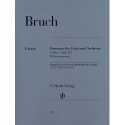 Max Bruch: Romance For Viola And Orchestra In F Op.85