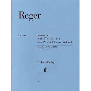 Max Reger: Serenades Op.77a And Op.141a (Henle Urtext Edition) - Parts