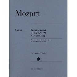 W.A.Mozart: Bassoon Concerto B Flat KV191(Henle Urtext Edition)