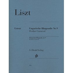 Franz Liszt: Hungarian Rhapsody No.9 - The Carnival At Pest (Henle Urtext Edition)