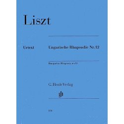 Franz Liszt: Hungarian Rhapsody No.12 (Henle Urtext Edition)