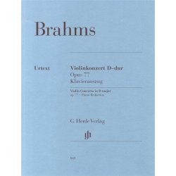 Johannes Brahms: Violin Concerto In D Major Op.77 - Piano Reduction