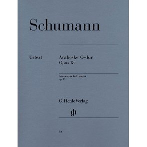 Robert Schumann: Arabesque In C Op.18 (Urtext Edition)