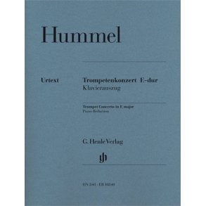 Johann Nepomuk Hummel: Trumpet Concerto In E - Trumpet/Piano (Urtext)